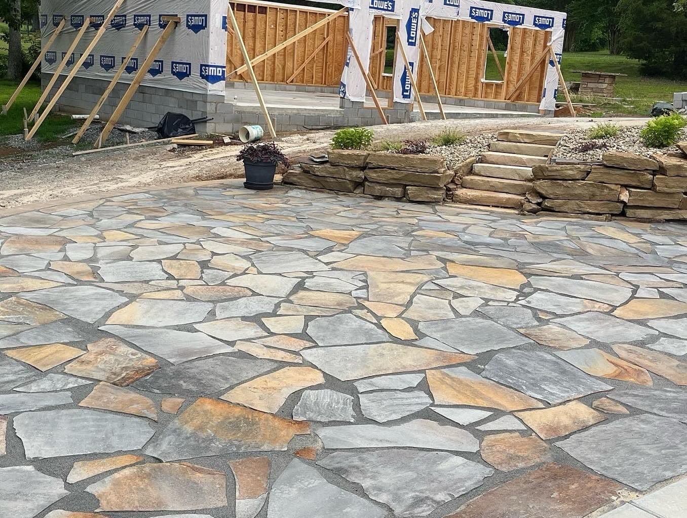 Stunning Flagstone Patio Project in Alabama